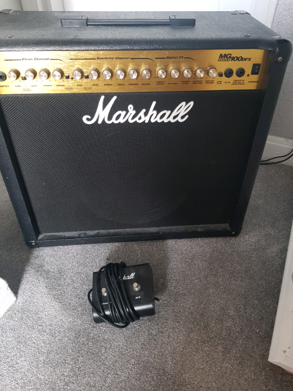 Marshall 100DFX Guitar Amp & Pedal Switch in Thurcroft, South Yorkshire Gumtree
