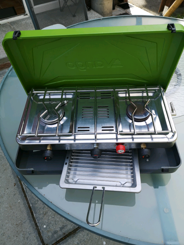 Vango double gas hob and grill camping campervan in Armagh, County