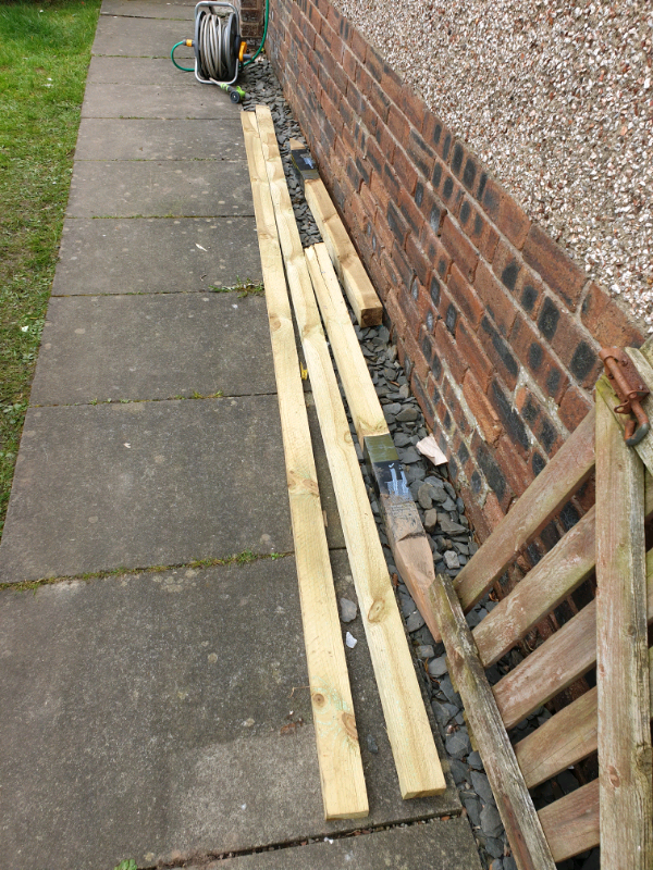 Fence slats rails | in Kirkintilloch, Glasgow | Gumtree