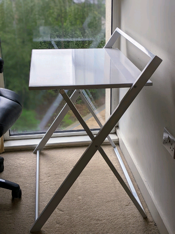 Habitat Compact Folding Office Desk White in Heathrow, London Gumtree