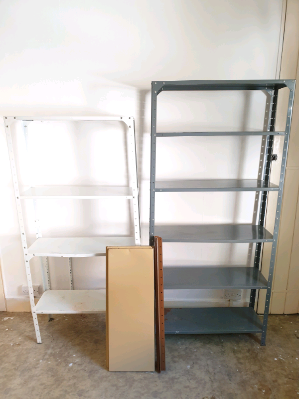 Steel Metal Garage Storage Shelves Shelving Units In Brighton
