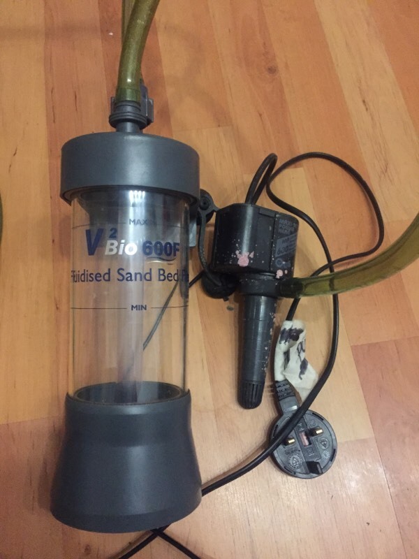TMC V2 bio 600F Fluidised sand bed filter with pump in Excellent