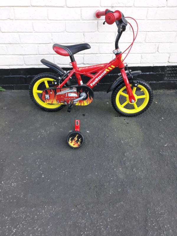 12 inch fire rescue bike