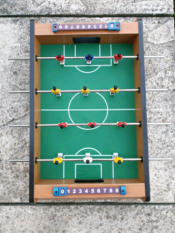 Mini Foosball Table Approx. Size 20" x 12" x 4" in Thornhill, Cardiff