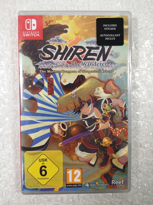 Shiren The Wanderer  -The Mystery Dungeon Of Serpentcoil Switch Euro New (Game I