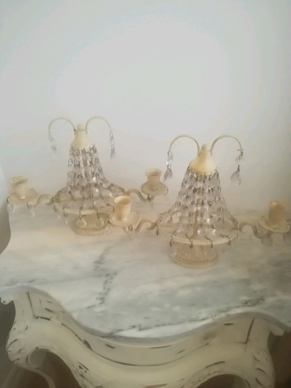 laura ashley french style ivory candelabras candle holder candlestick