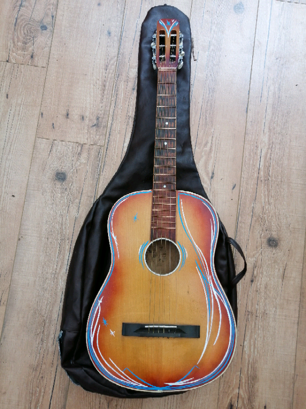 custom painted acoustic guitar in Edgbaston, West Midlands Gumtree
