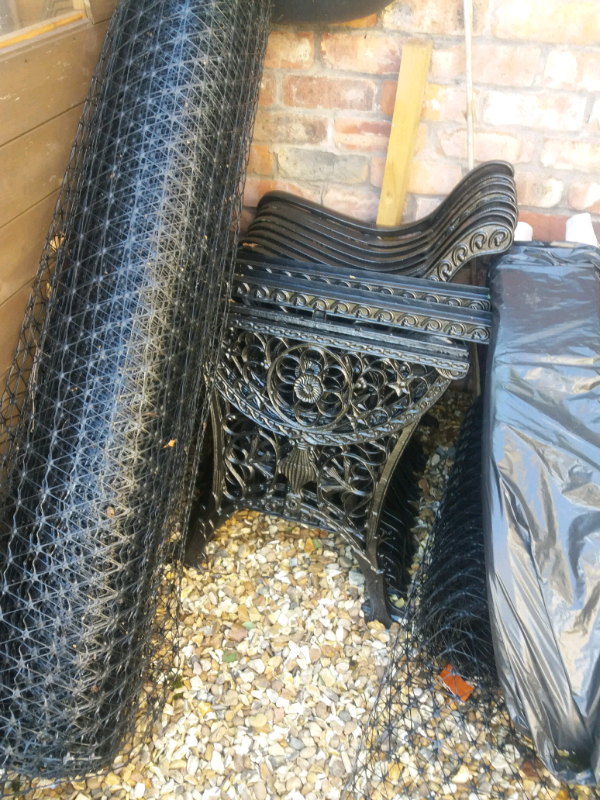 Cast iron bench seat ends | in Didsbury, Manchester | Gumtree