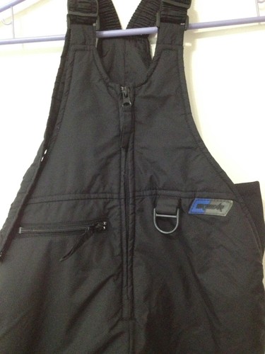 SKI GEAR Youth Black Lined Ski Snowsuit Sz Small