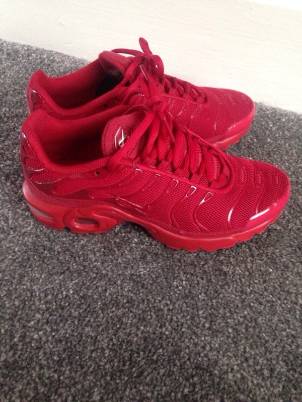 Unisex red Nike tns | in Stockport, Manchester | Gumtree