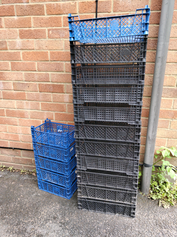 FREE plastic crates in Poole, Dorset Gumtree