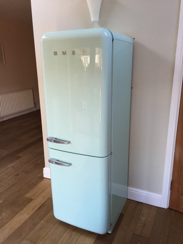 Smeg FAB32 fridge freezer pastel green in Raynes Park, London Gumtree