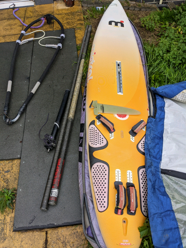 Windsurfing board mast boom and sail in Plymouth, Devon Gumtree