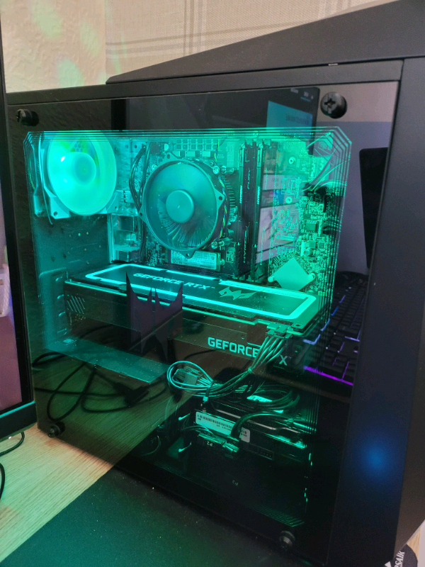 RTX 3060TI Acer Orion 3000 Gaming PC with MSI 165hz curved monitor in Newcastle, Tyne and Wear