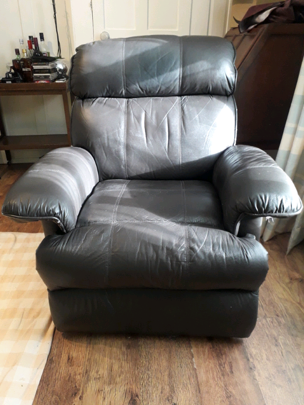 Brown Faux Leather Recliner in Wisbech, Cambridgeshire Gumtree