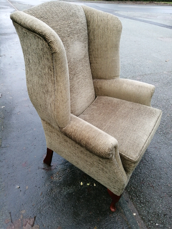 Winged Fireside Armchair. in NewcastleunderLyme, Staffordshire