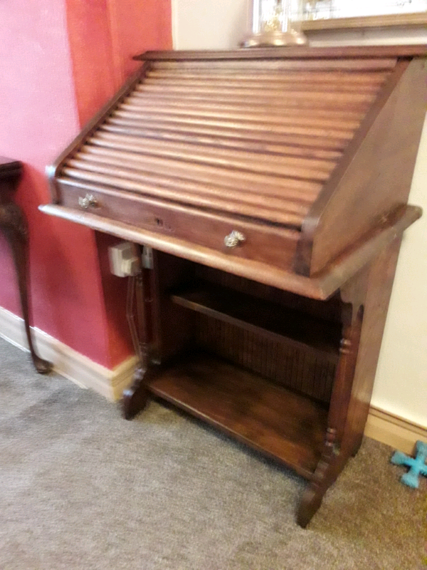 Oak Roll Top Desk In Faversham Kent Gumtree