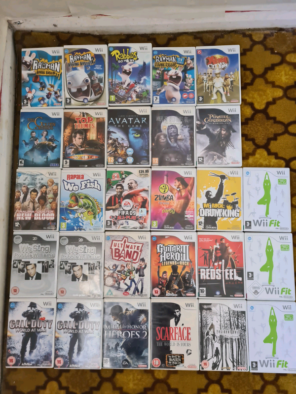 Nintendo Wii games and accessories all different prices in Grays