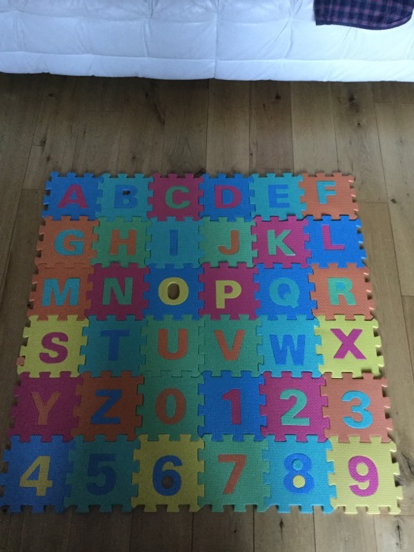Small 6x6 foam letters mat in North West London, London Gumtree