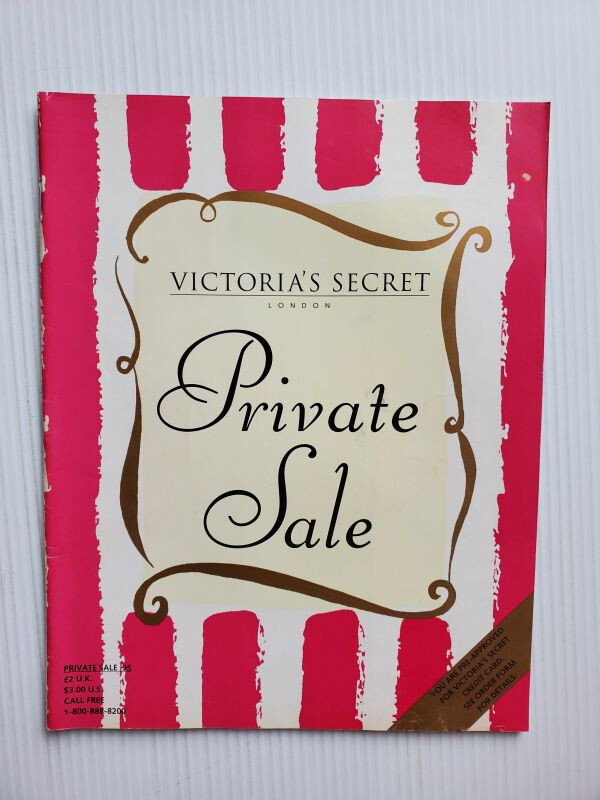1995 Victoria's Secret PRIVATE SALE Catalog Stephanie