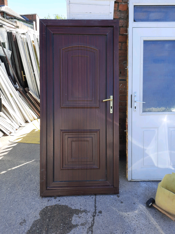 Upvc brown door | in Walsall, West Midlands | Gumtree