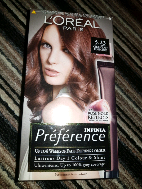 Loreal Paris Hair Dye Shade 5 23 Chocolate Rose Gold In Larne