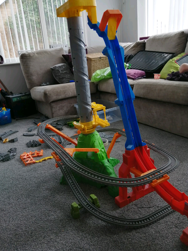 Thomas Tank Track master Sky High Bridge jump set instructions and original box in Newcastle