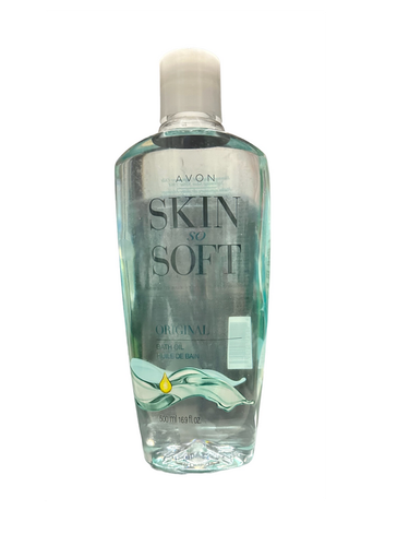 Lot of 2 Avon Skin So Soft SSS Original Bath Oil 16.9 oz ea New & Sealed!
