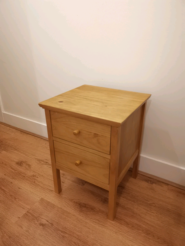 John Lewis Wilton Twodrawer Bed Side Table reduced in Cardiff Bay