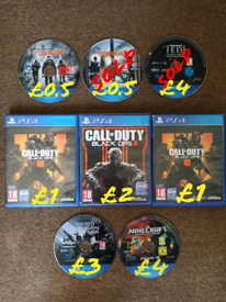 Various PS4 games refurb