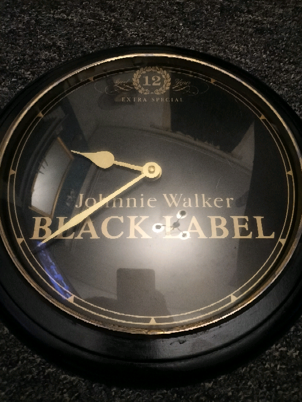Johnny Walker Black Label Clock in Gosport, Hampshire Gumtree