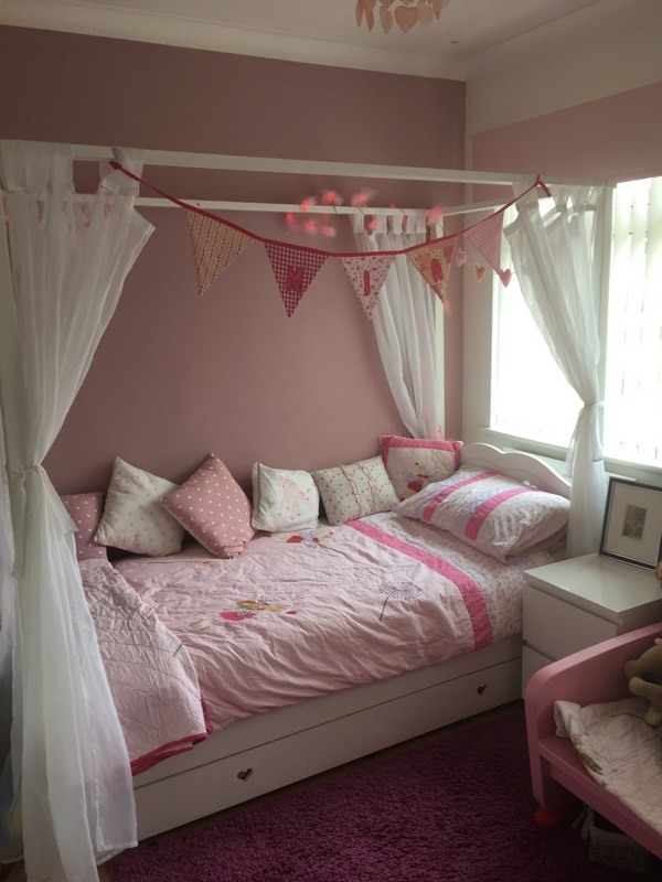 4 poster/four poster kids/child's wooden single bed in Bangor, County