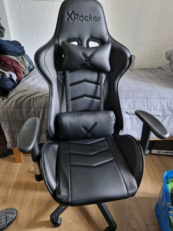 X Rocker Alpha eSports Ergonomic Office Gaming Chair Black in