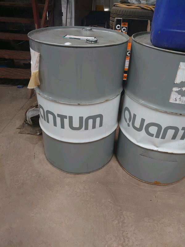 Empty oil drums in Fraserburgh, Aberdeenshire Gumtree