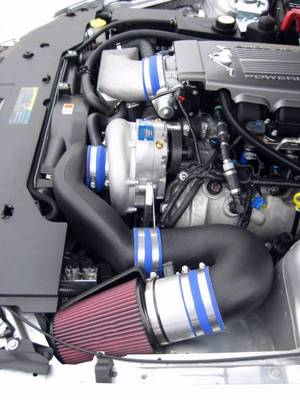 Vortech Ford Mustang GT 4.6L 07-08 V3 Si Full Supercharger Intercooled Polished 