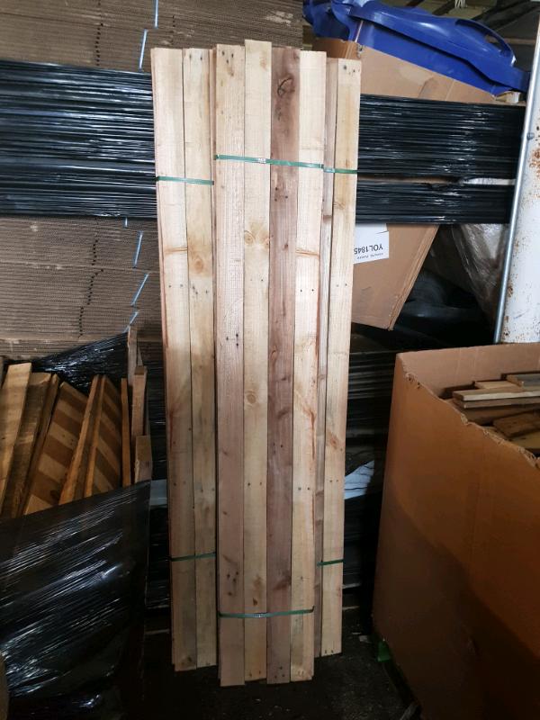 Long Reclaimed pallet wood boards 2 metre long in Bolton