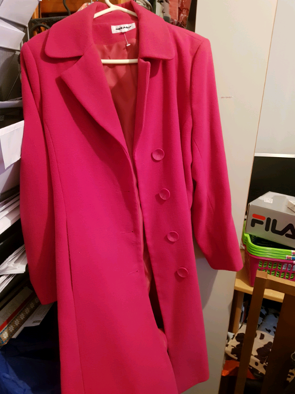 Size 18, pink 3/4 length coat in County Antrim Gumtree