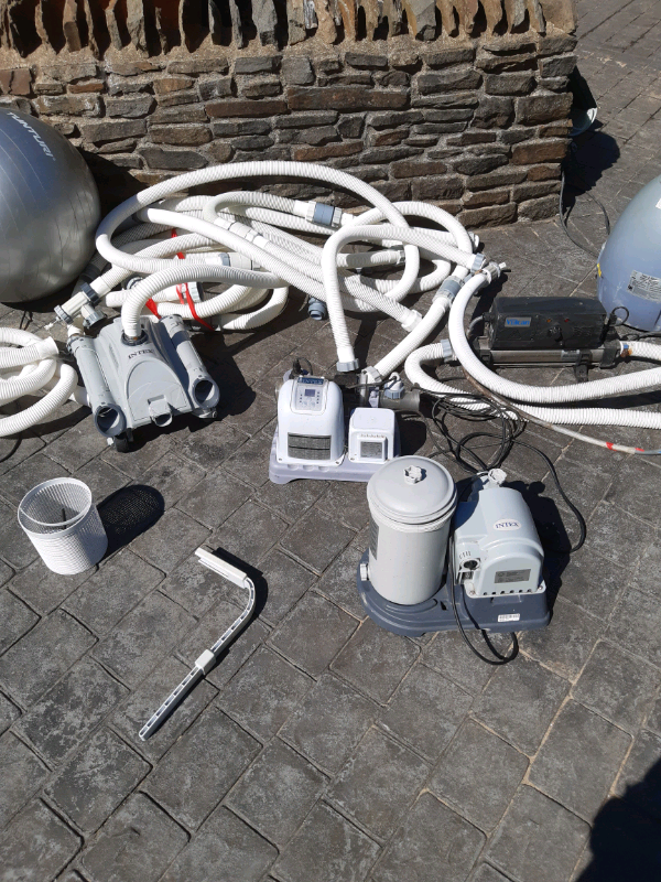intex pool heater pump