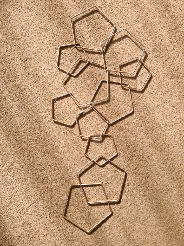 Rose gold metal wall art in SouthendonSea, Essex Gumtree