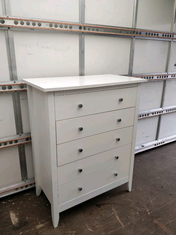 Ikea Hemnes 5 Drawer Chest In Excellent Condition Can Deliver Free