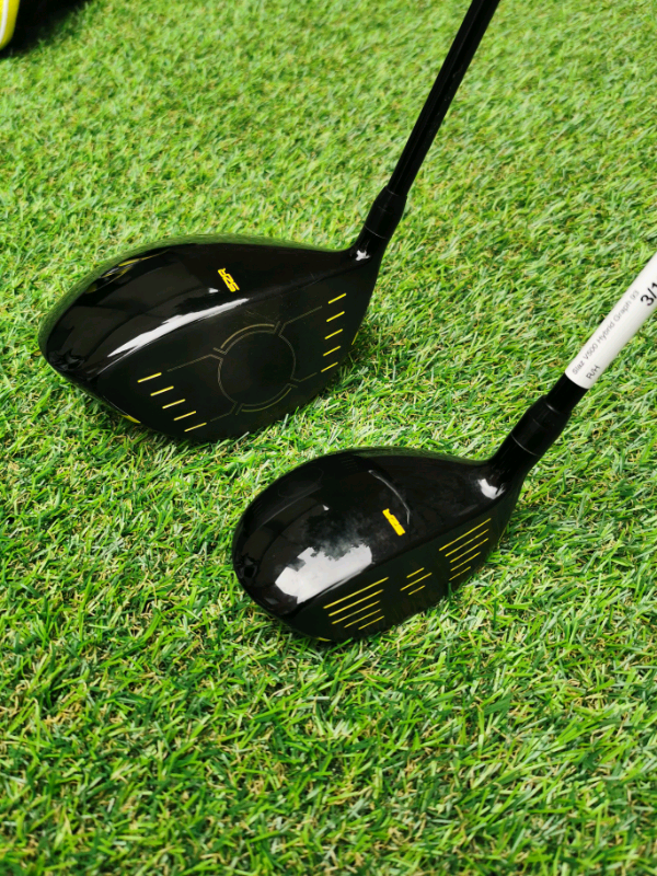 Slazenger V500 Variable density driver and matching 3 Hybrid in