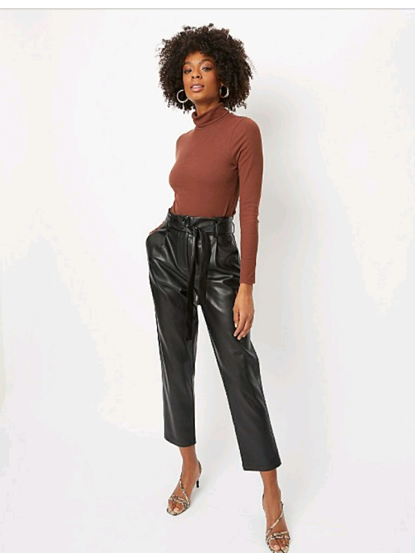 Faux Leather Asda Trousers size 24 | in Oxford, Oxfordshire | Gumtree