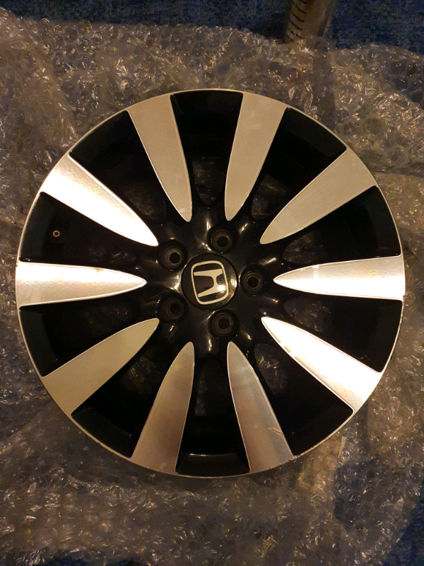 4x GENUINE HONDA CIVIC MK9 DIAMOND CUT 17" ALLOY WHEEL 7JX17 (CE11