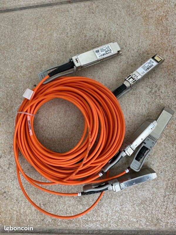 Cisco Qsfp-4x10g-Aoc5m 40gbase-Aoc