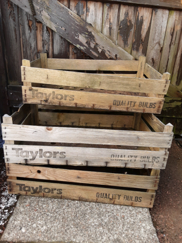 Wooden Garden Crates 3 off Free..... G O N E in Chryston, Glasgow
