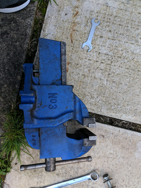 Bench Vice Record Irwin No3 Tools Diy In Cardonald Glasgow