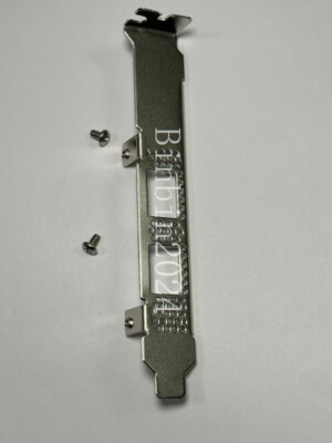 Full Height Bracket for CX631102AN MCX631102AN-ADAT DELL 0R5WK9 Connectx-6 25GbE