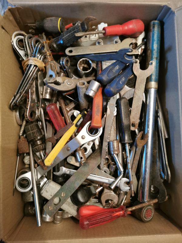 Tools. Box of old well used tools. in Dalkeith, Midlothian Gumtree
