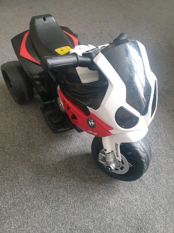 Aterish Kids 3 Wheel Electric Motorbike Ride on Motorcycle BMW