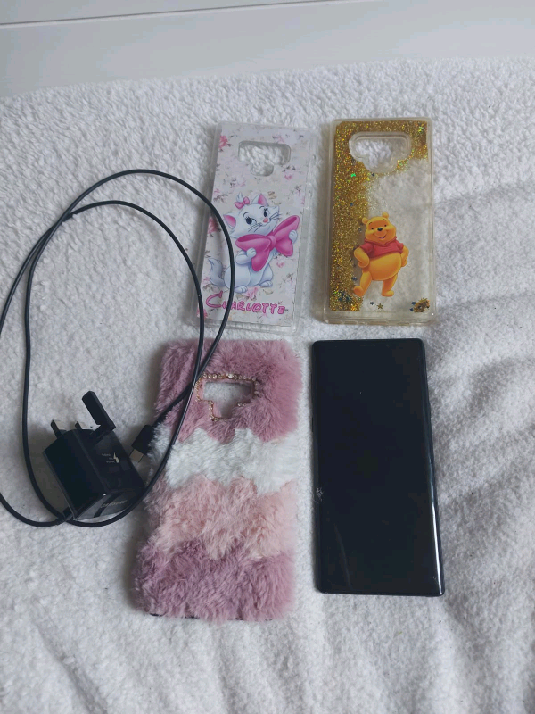 note 9 broken screen